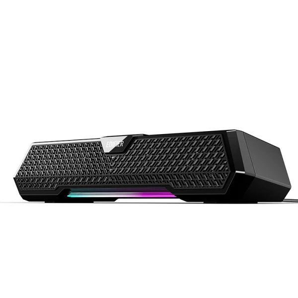 Haut-Parleur de Bureau Bluetooth Edifier M25 – Son Stéréo Haute Définition, Éclairage LED RGB