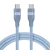 Câble Anker USB-C Tressé Écologique – Charge Rapide & Haute Compatibilité Bleu