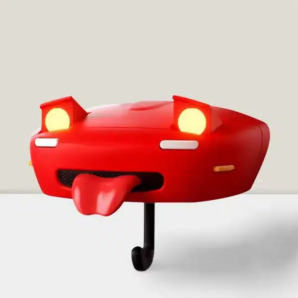 Support mural pour clés – Design Voiture Élégant | Accessoire Déco en ABS pour Passionnés d’Automobile – Image 4