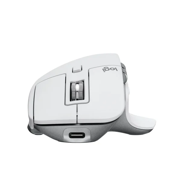 Logitech MX Master 3S for Mac – Souris Sans Fil Bluetooth Gris Pâle | Ergonomie & Productivité MacBook/iMac – Image 3