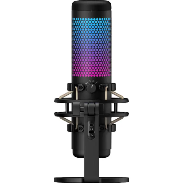 HyperX QuadCast S Noir – Microphone USB RGB Streaming