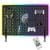 Pegboard Murale LED 56,5*37,5 cm – Organisation Polyvalente pour Maison, Bureau et Gaming (Noir)
