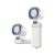 Mini Ventilateur Portable, Refroidisseur d’Air Puissant et Silencieux, Rechargeable, Clip Ceinture & Support stable – Ventilateur Compact pour Bureau, Voyage, Camping, Plage, Sport, Voiture, Maison