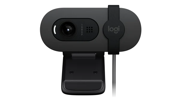 Logitech BRIO 100 – Webcam Full HD 1080p avec Micro Graphite – Image 6