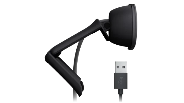 Logitech BRIO 100 – Webcam Full HD 1080p avec Micro Graphite – Image 5