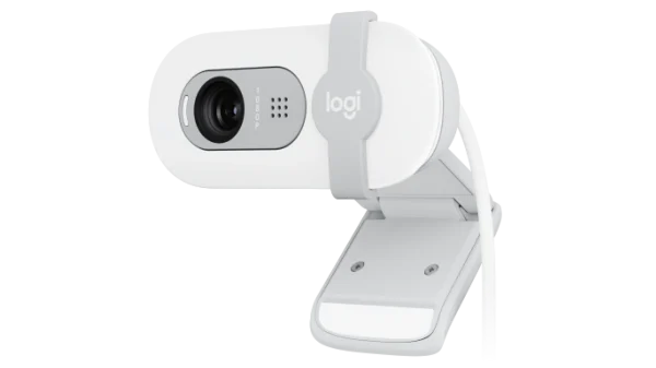 Logitech BRIO 100 – Webcam Full HD 1080p avec Micro Blanc – Image 2