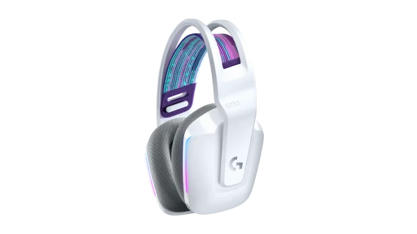 Logitech G733 Lightspeed Blanc – Casque Gaming Sans Fil RGB | – Image 3
