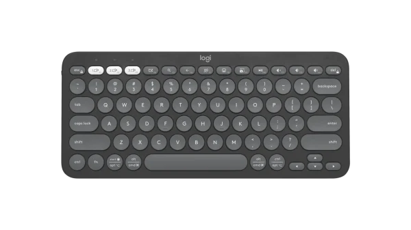 Logitech Pebble Keys 2 K380s – Mini Clavier Sans Fil Bluetooth Graphite | Connecto – Image 4