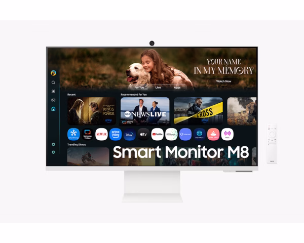 Samsung M8 M80F Moniteur Smart AI 32″ UHD 4K avec camera (LS32FM801UUXEN)
