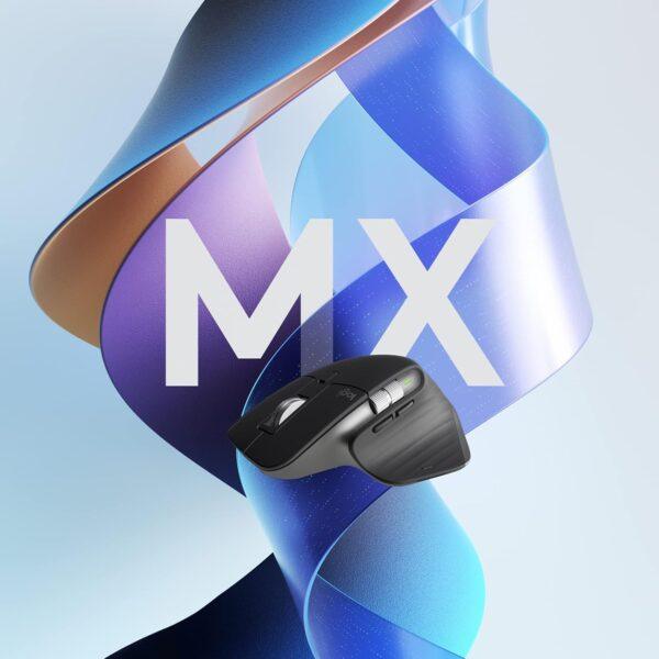 Logitech MX Master 3s Souris Sans fil bluetooth – Blanc – Image 4